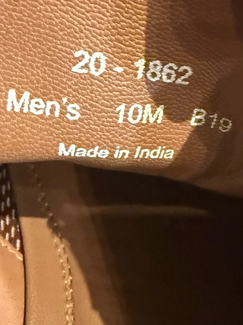 NEW**Johnston & Murphy Men's Tabor Tan Leather Wingtip Derby